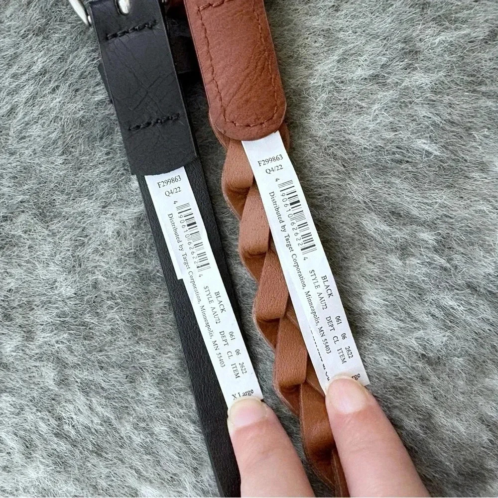 NWT Universal Thread 2 Pack Belts - Picture 7 of 11